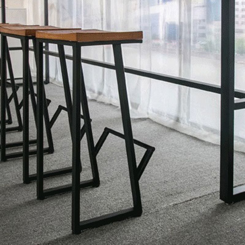 Modern Solid Wood Bar Set Coffee Shop 1/2/7 Pieces Rectangle Table and Stool Set