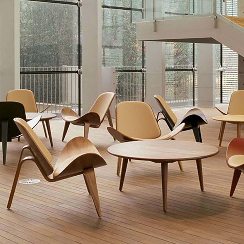 Sedie da pranzo in legno in stile contemporaneo sedie da pranzo a braccioless per cucina
