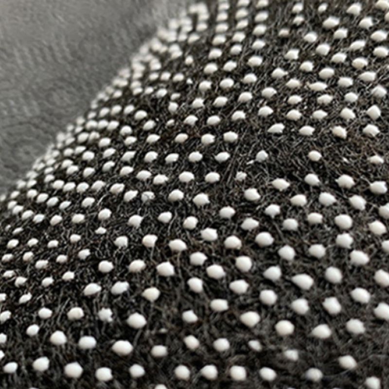 Beige Casual Rug Polyester Color Block Rug Stain Resistant Rug for Living Room