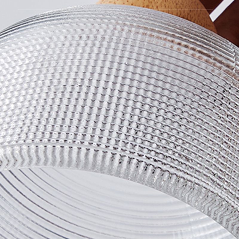 Estilo moderno Luz colgante Capacidad de iluminación de colgante de vidrio creativo para el comedor