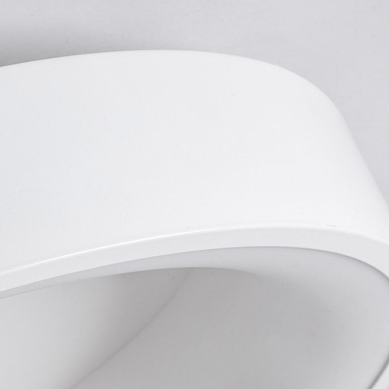 Luminaire de plafond encastré à LED de simplicité d'éclairage de plafond de cercle en métal