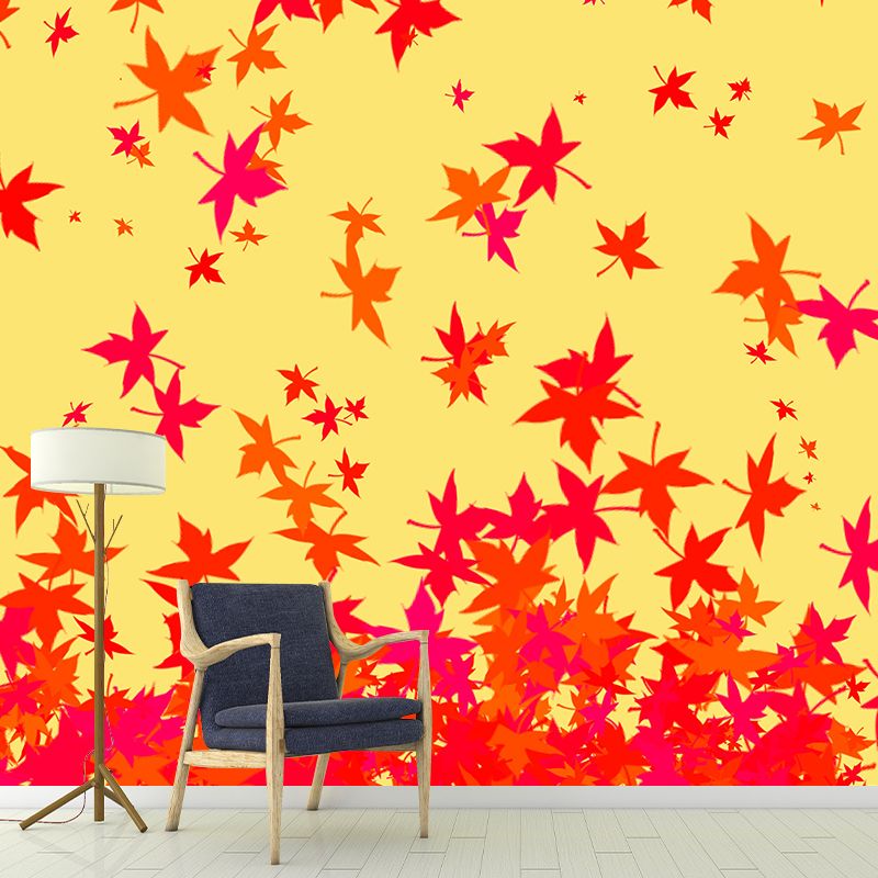 Environmental Plant Illustration Wall Mural Wallpaper Bedroom Wall Mural