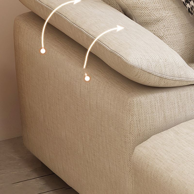 36.6" H Seating Pillow Top Arm Tropical Sofa for Living Room