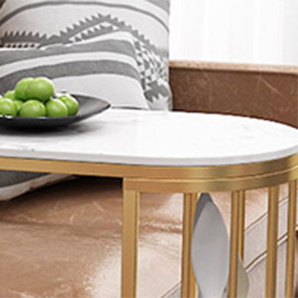 Double Pedestal Pub Table Free Form Glam Bar Table for Indoor and Breakroom