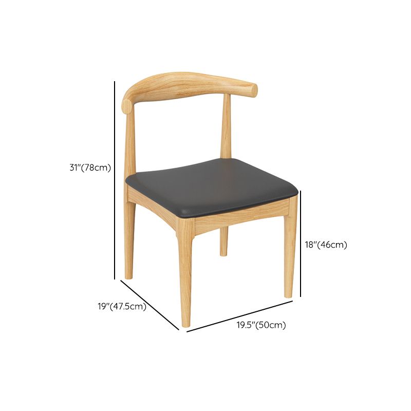 Modern 1/5/7 Pieces Dining Set Rectangle Pine Wood Dining Table for Living Room