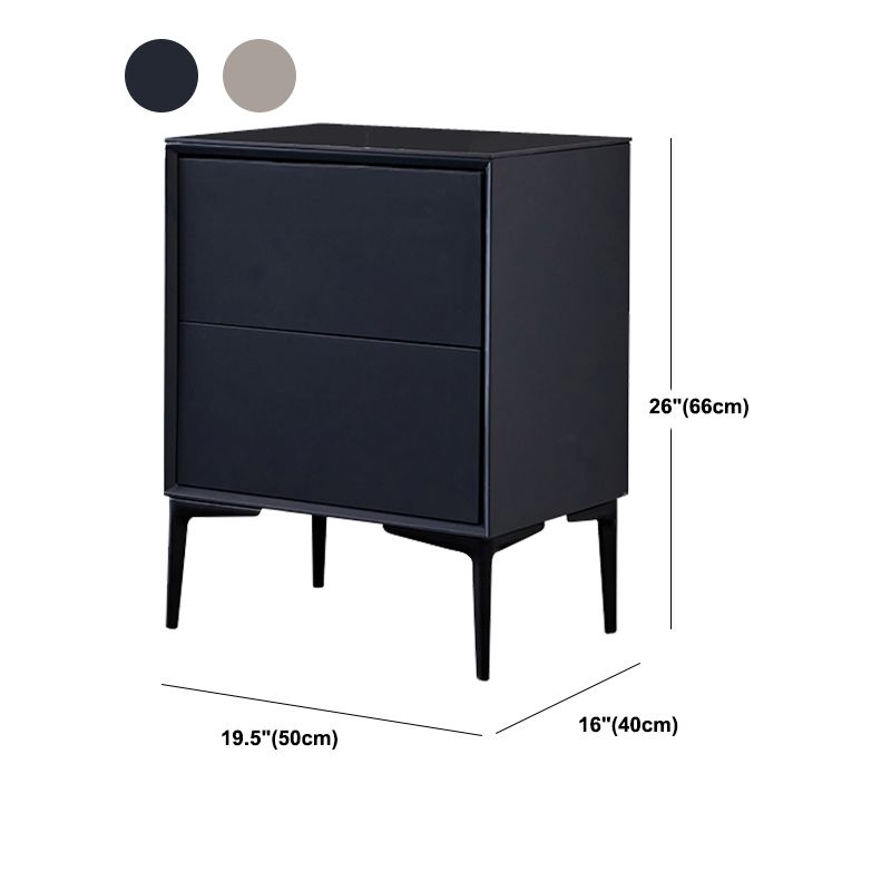 Bedroom Contemporary Storage Chest 16" Wide Chest with Drawers