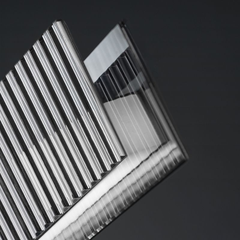 Dining Room Nordic Modern Island Light Fixture LED Linear Glass Pendant Light