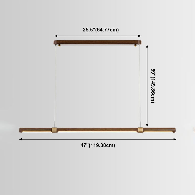 Nordique moderne suspendu à une salle à manger LED simple Cylinder Shape Pendante Lightage