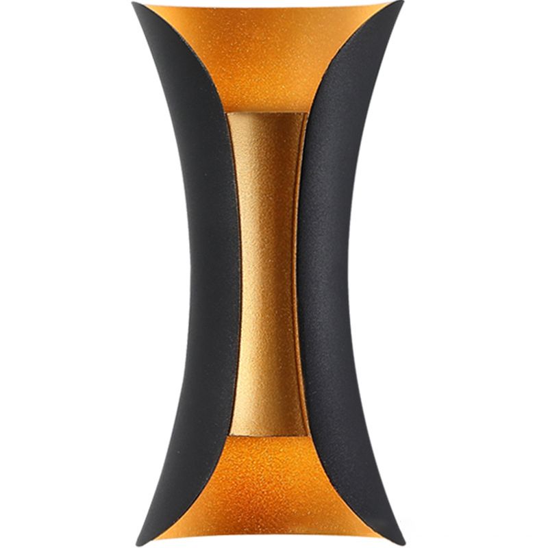 Modern Wall Washer Lighting Minimalist Metallic LED Wall Sconce for Sitting Room