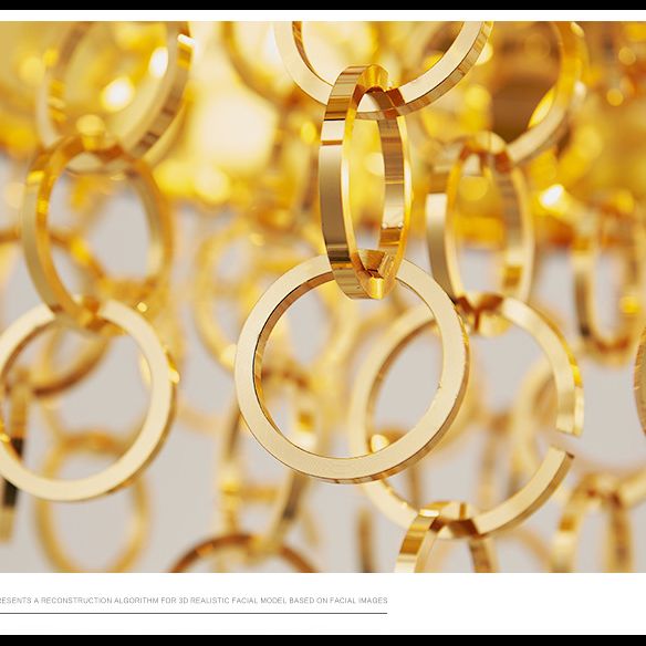 Simplicity Circular Chandelier Light Fixture Metal Living Room Ceiling Pendant Light in Black