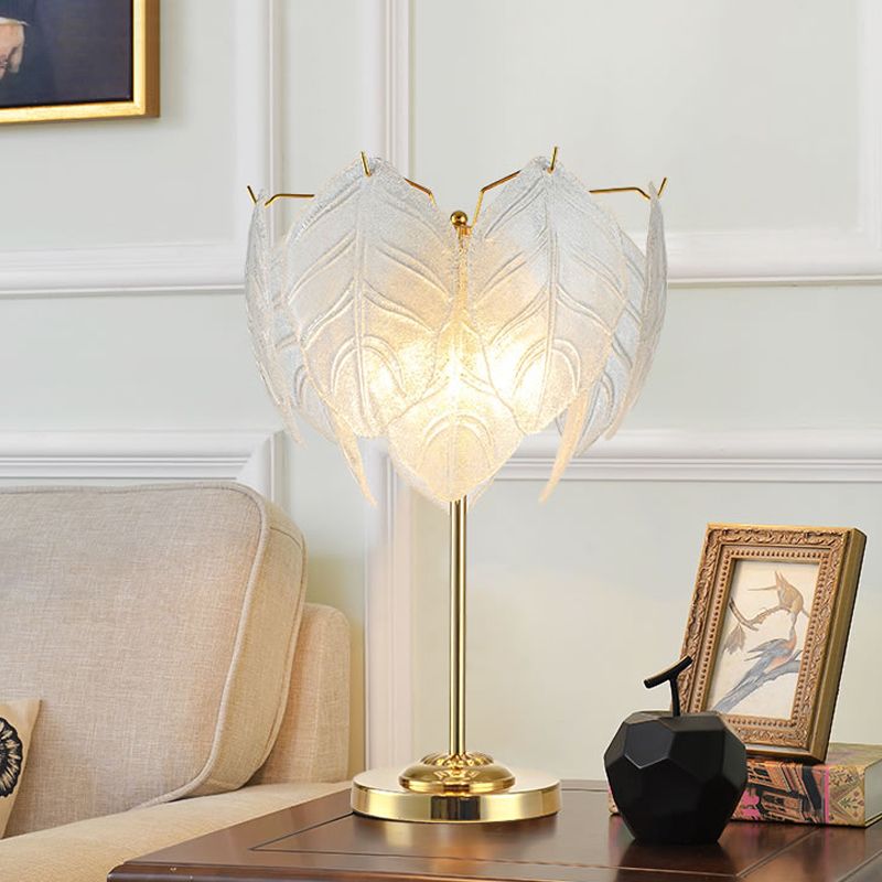 LECTER LECTER LEIL MODERNIST CRISTAL CRISTAL 3/4 BALBES DE 14 "/ 16" LAMPE DE LA NEUILLE GOLD GOLD
