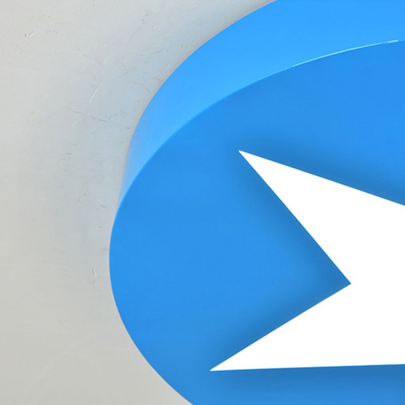 Kinder runde Anhänger Licht mit Sternmetall hängendes hängendes Licht für Büro