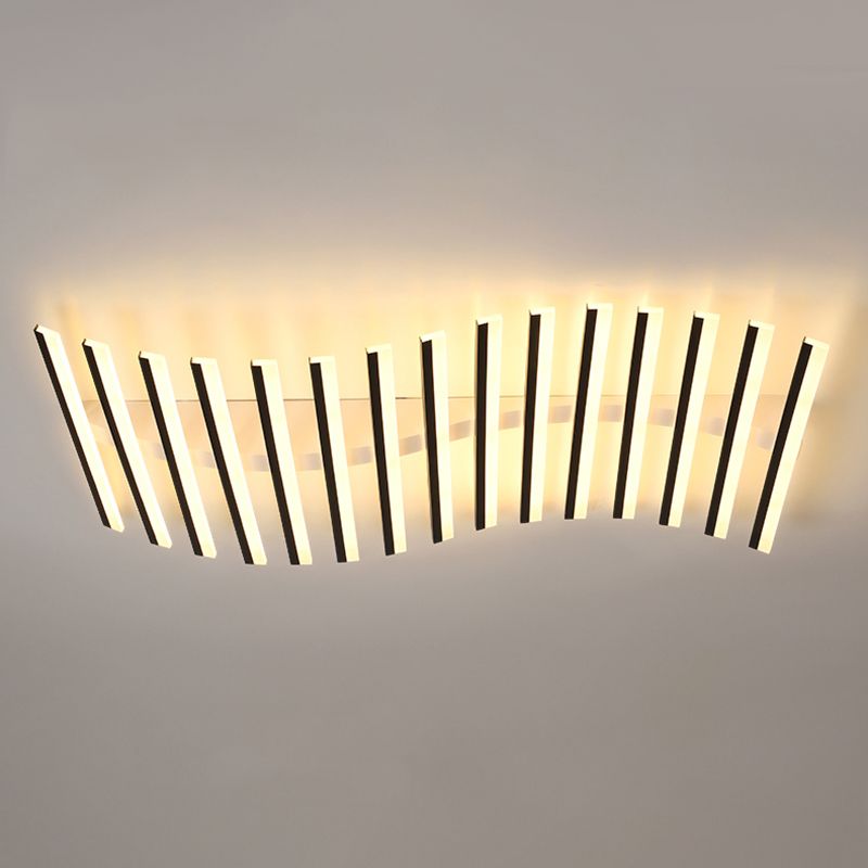 Modern Flush Mount Chandelier Linear Flush Mount Lighting Flush Mount Ceiling Lights