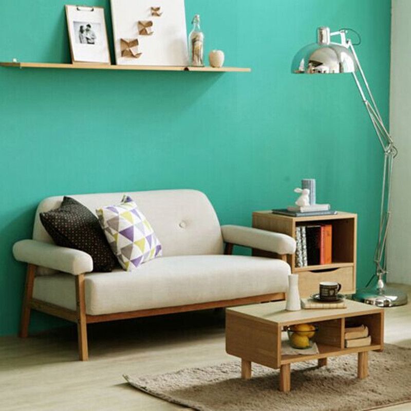 Standard Pillow Top Arm Sofa Linen Contemporary Sofa for Living Room