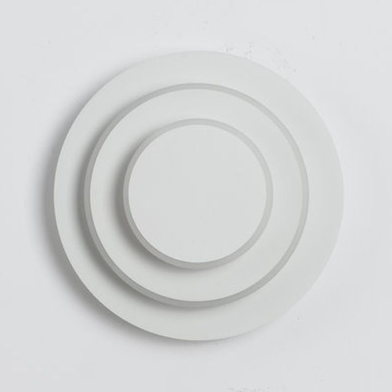 2 Lights LED Wall Mount Light Modern Simple Wall Light with Acrylic Shade for Living Room