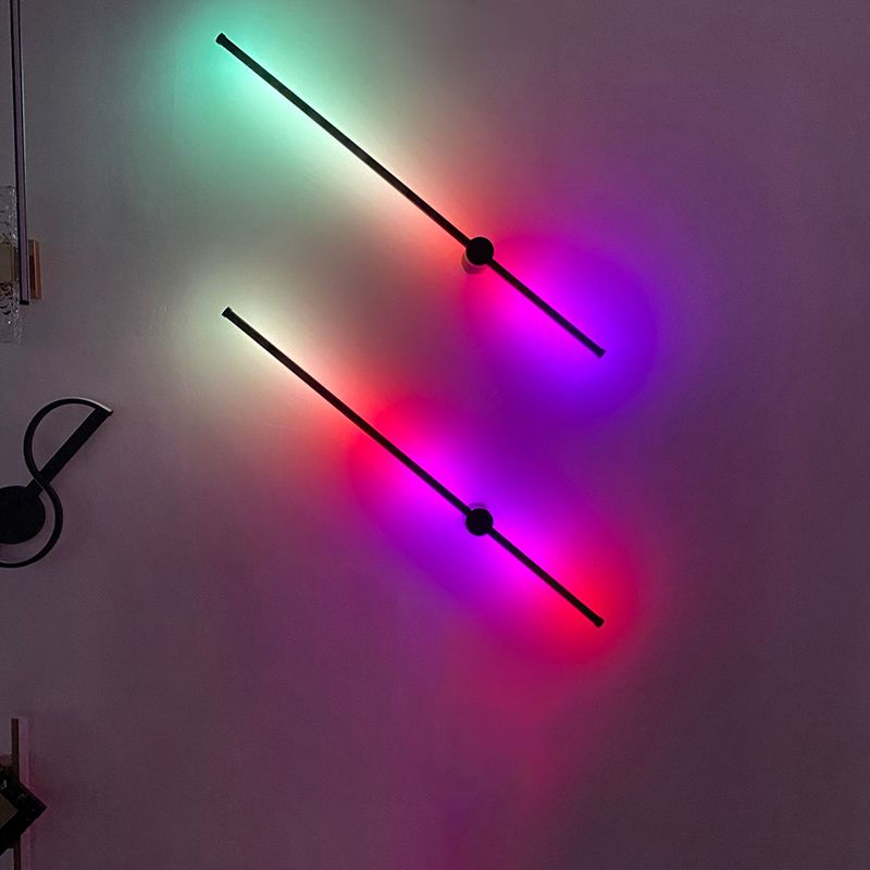Moderner Stil Linearer Wandleuchte Wandleuchten Metall 2 Lichter Wandbeleuchtung Ideen