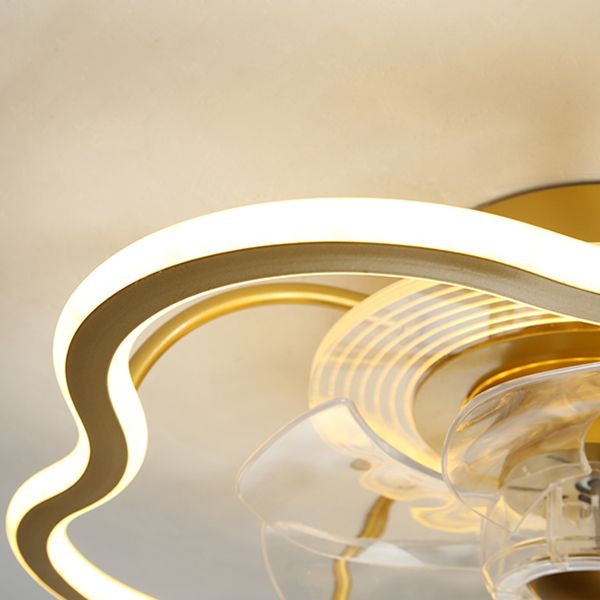 2 Lichter Geometrische Deckenleuchten moderne Metallflush -Montage -Lampe