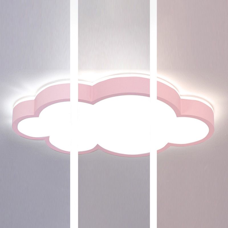 LED-slaapkamer inbouwplafondlamp Scandinavische stijl inbouwplafondlamp met wolkenacrylscherm
