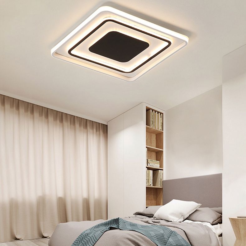 Modern Simple Style LED Lamp Flush Mount Ceiling Light for Living Room Bedroom