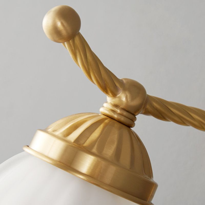 Modern Wall Light Sconce Vintage Glass Wall Light Fixture for Bedroom