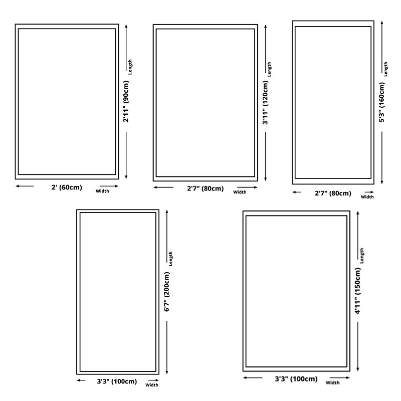 Trendy Asymmetric Geometry Design Rug Simple Contemporary Area Rug Polyester Non-Slip Backing Carpet for Living Room