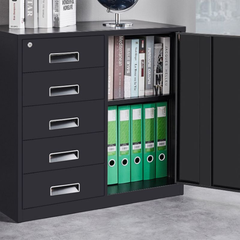 Modern Style File Cabinet Metal Frame Lock Storage Filing Cabinet