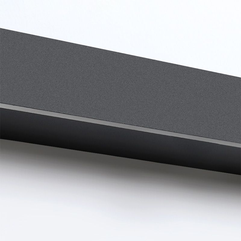 Rectangle Shaped Wall Sconce Modern Metal Acrylic LED Indoor Wall Mount Light (Without Decorations)