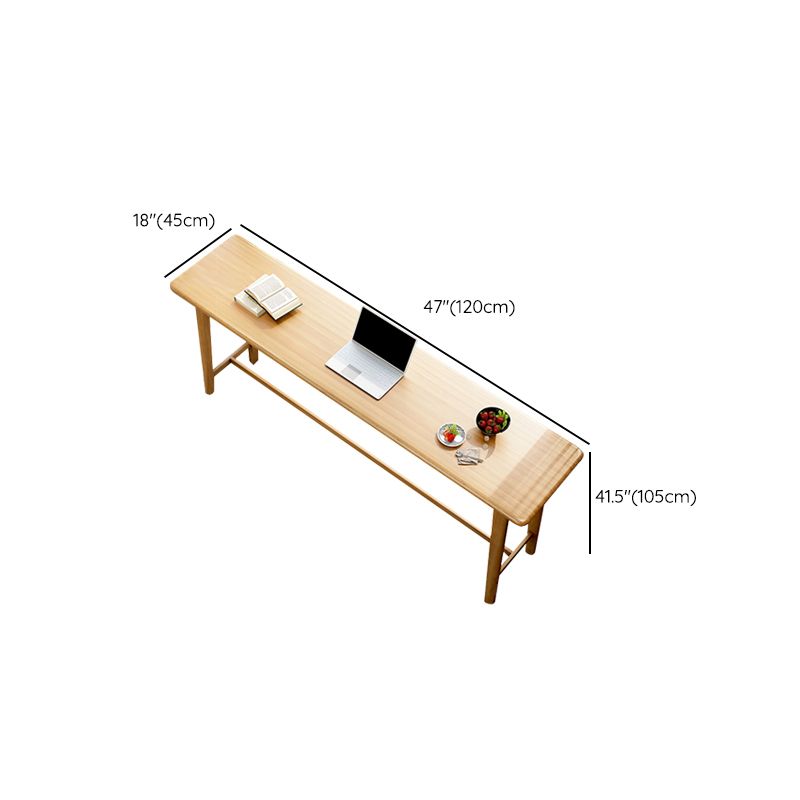 Contemporary Indoor Bar Dining Table Rectangle Wood Counter Table