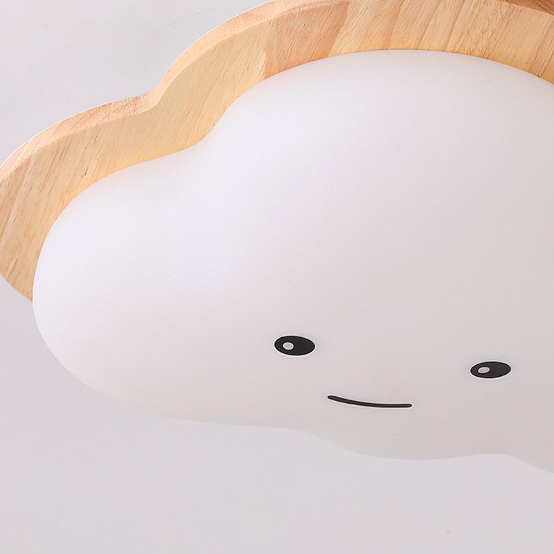 Modern eenvoudig dicht bij plafondverlichting LED-plafondlamp in Scandinavische stijl voor slaapkamer