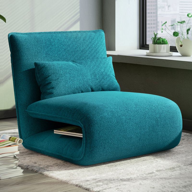 Linen Convertible Chair 25.6"L x 25.6"W x 27.5" H Chair for Living Room