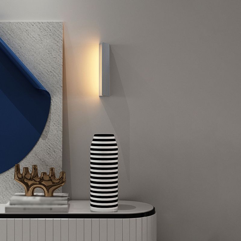 Salon du salon Murminalisme moderne minimalisme LED Rectangular Wall Mount Éclairage