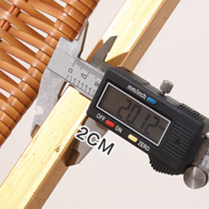 Modern Rocker Wicker Woven Rope Foldable Weather-Resistant Recliner Chair