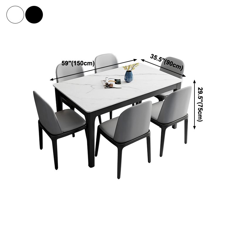 Mid -Century Style Dining Room Collection 4 Bein Esstisch für Esszimmer