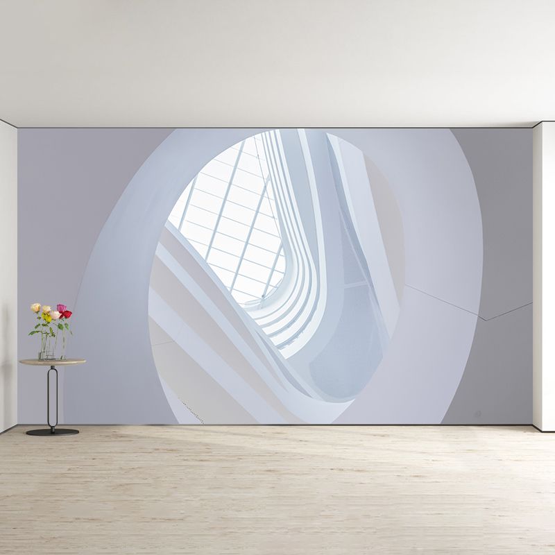 Space Extension Wall Covering Stain Resistant Wall Mural Decal for Living Room