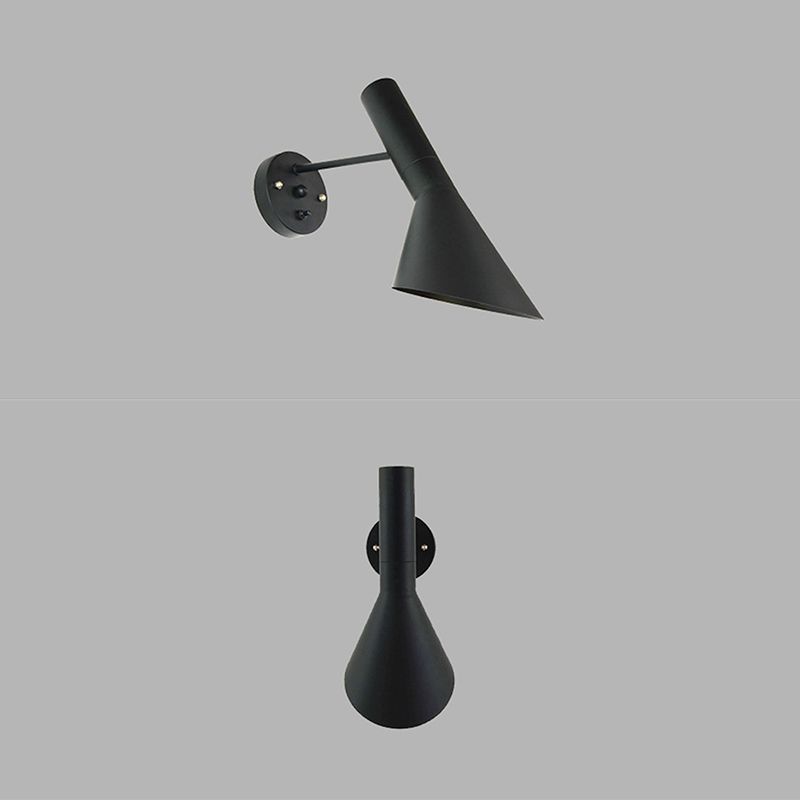 Metal Geometric Wall Lighting Fixtures Industrial Style 1 Light Wall Mounted Light Fixture