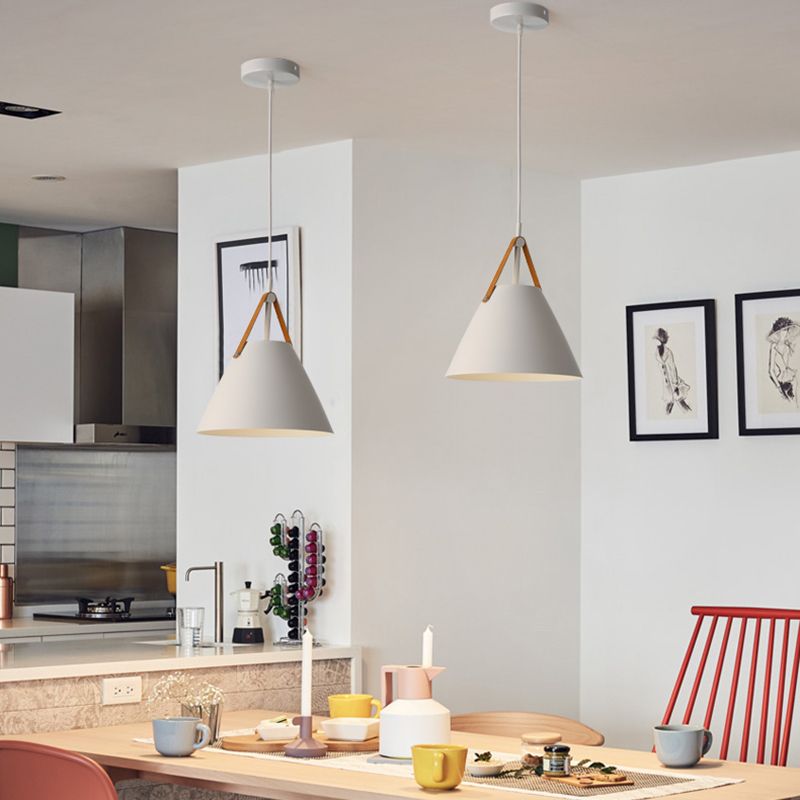 Modern Hanging Light Metal Shade Pendent Lighting Fixture for Dining Room