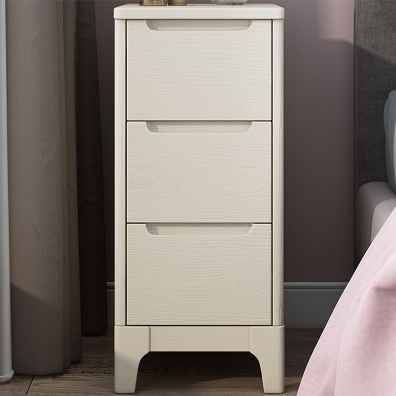 Contemporary Solid Wood Chest, Rectangle Accent Chest with Drawers