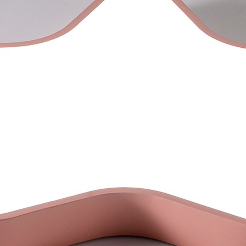 LED Artistique moderne Ceiling Iron Starry Macaron Ceiling Fixture with Acrylic Shade