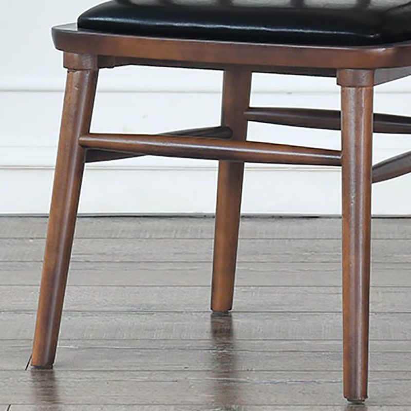 Contemporary Windsor Back Arm Chairs Leather Dining Chairs for Home