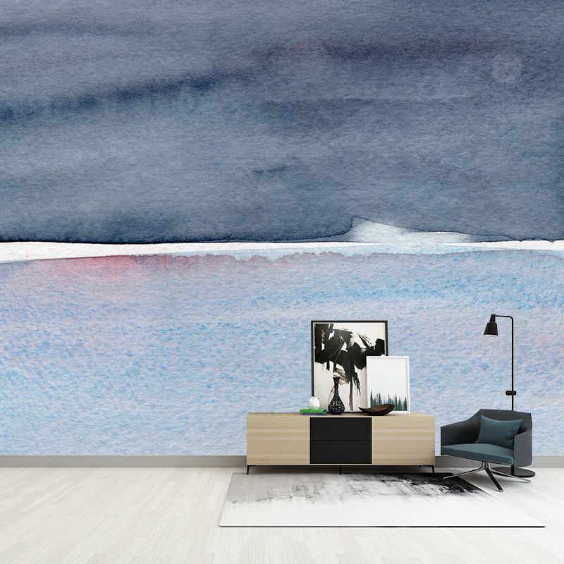 Environmental Wall Mural Wallpaper Abstract Watercolor Bedroom Wall Mural