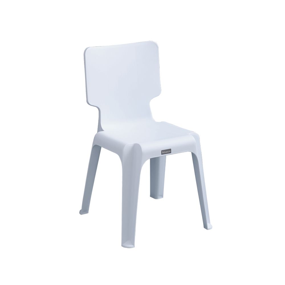 Eigentijdse stijl plastic eetwarmeloze stoel stevige achterste eetstoelen voor thuis