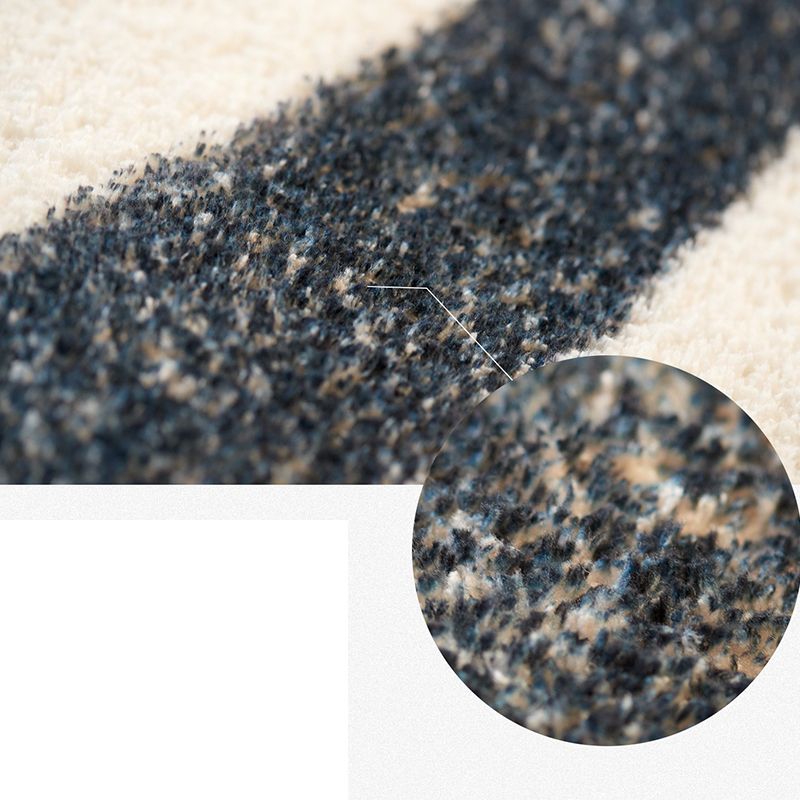 Novelty Flower Shape Rug Lattice Area Rug Polyester Easy Care Carpet for Living Room