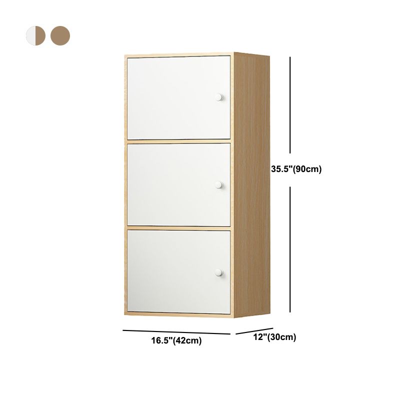 Contemporary Rectangle Manufactured Wood An With Doors Accent Cabinet