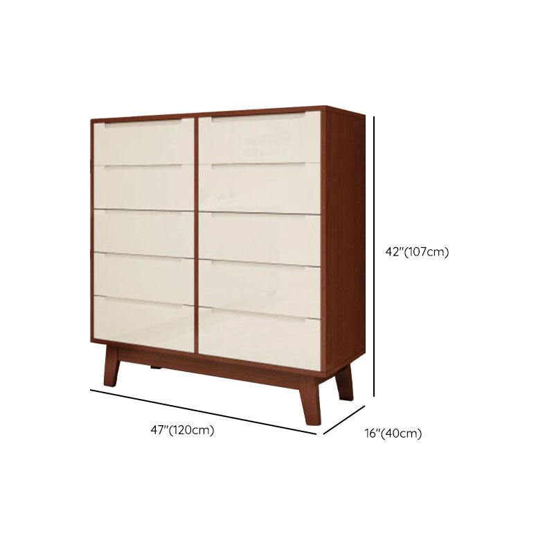 15.6-inch W Traditional Storage Chest Manufactured Wood Storage Chest Dresser