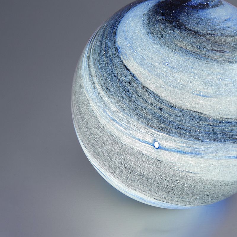 Globe Glass Table Lamp 1 Licht Moderne Simplicity Style Night Light voor slaapkamer