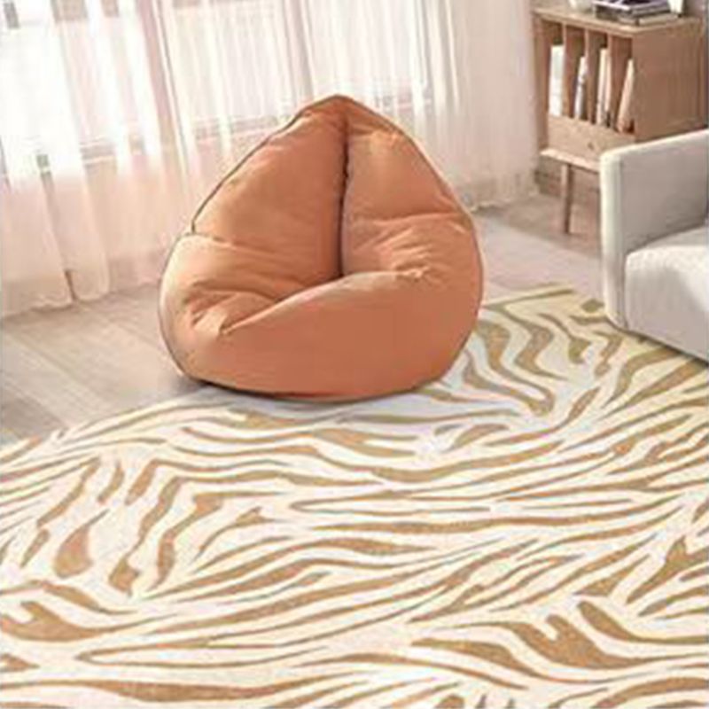 Modern Black Rug Polyester Diamond Area Rug Washable Rug for Home Decor