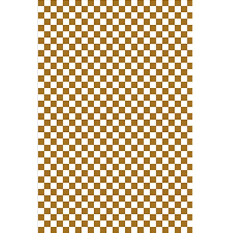 Simple Checkered Pattern Carpet Polyester Indoor Rug Pet Friendly Area Rug for Home Decoration