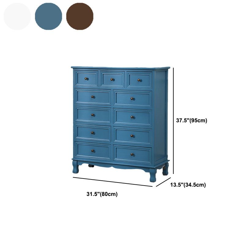 Contemporary Bedroom Storage Chest Dresser Solid Wood Dresser