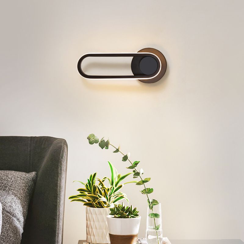 Rotatable Simplicity Wandleuchte LED -Leuchten mit Silikonschatten für Schlafzimmer