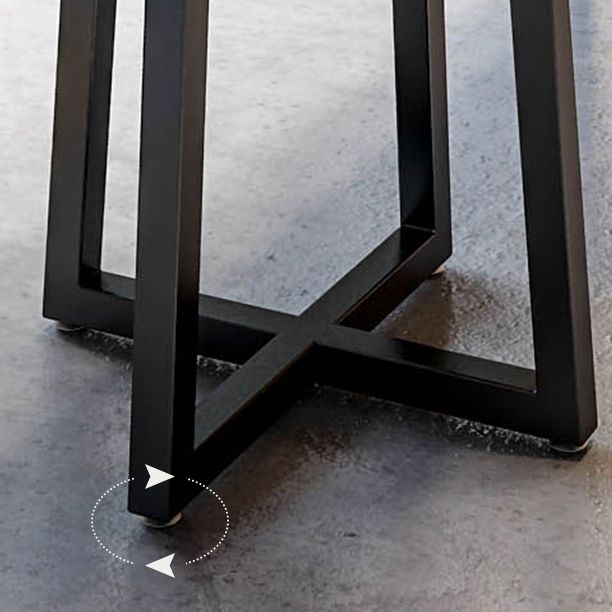 Industrial 1/9 Pieces Bar Table Set Rectangle Pine Wood Counter Table with High Stools